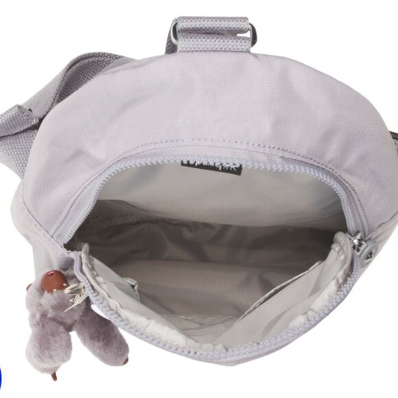 NEW Kipling Sling Backpack Bag Zip Close Key Chain/ Bag Charm NWT - Picture 5 of 14